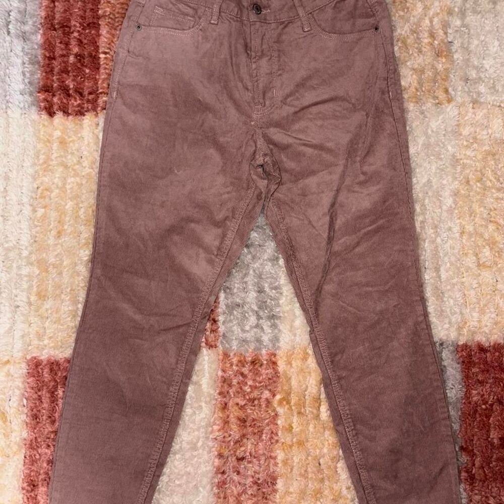 Old-navy Women's Pink and Brown Trousers